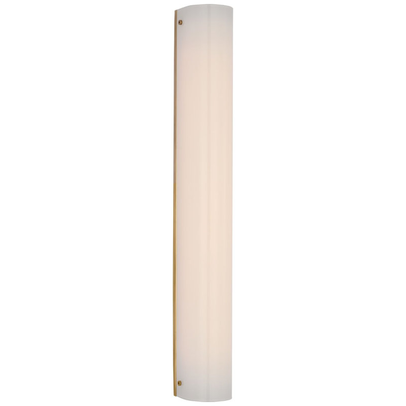 Penhold 1 - Light LED Bath Bar, Soft Brass