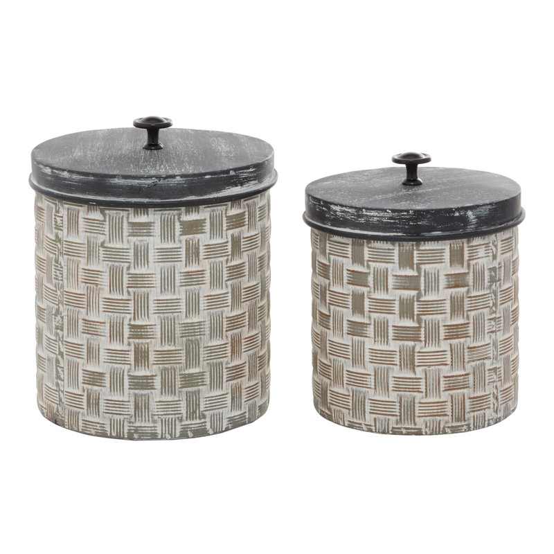 Lomita Metal Decorative Urns & Jars