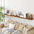 Floating Shelves Set Of 2 - 40 Inch Wall Mounted Wooden Shelves With Invisible Brackets, Modern Hanging Shelves For Bedroom, Bathroom, Living Room, Kitchen-298071313