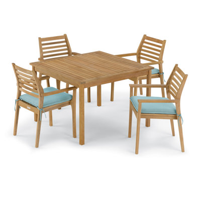 Ensemble repas 5 pièces avec coussins Jordynn