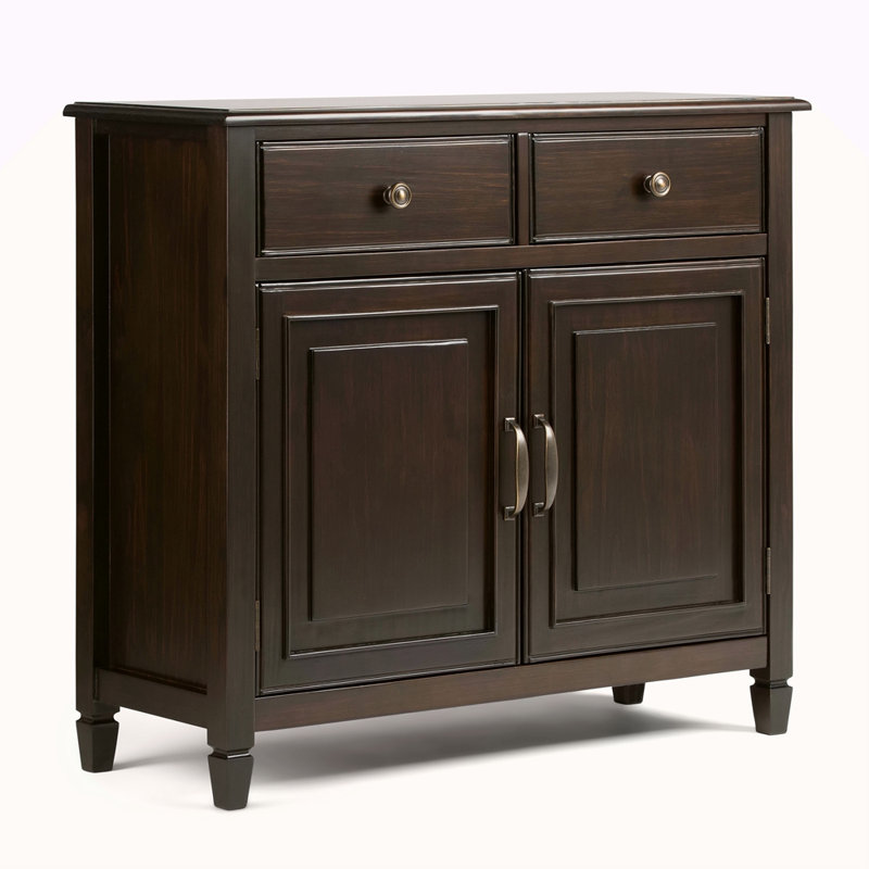 Connaught Solid Wood Entryway Storage Cabinet