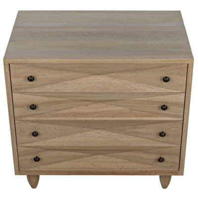 Diamond Solid Wood Accent Chest
