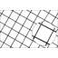 Clôture grillagée en treillis soudé de 60 po x 100 pi en vinyle noir de calibre 19 po x 1/2 po x 1/2 po pour poulailler 1 pièce