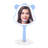 Care Bears Grumpy LED Handheld Makeup Mirror For Desk, Travel Mirror With Detachable Standing Base