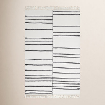 Favina Hand-Woven Striped Rug