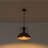Southsea 1 - Light Black Dome Pendant-2040017727