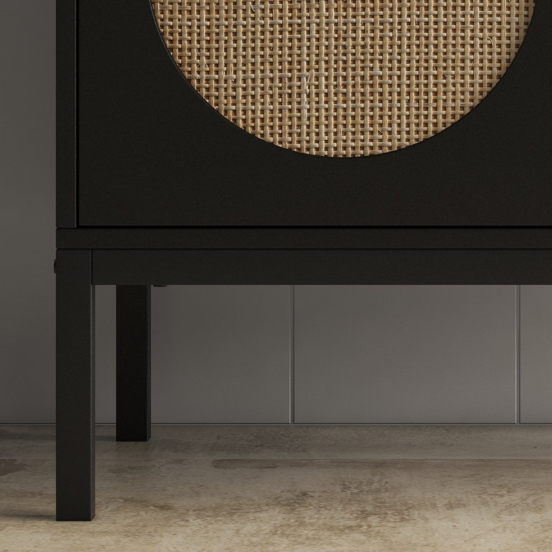 80.1cm Sideboard, Black