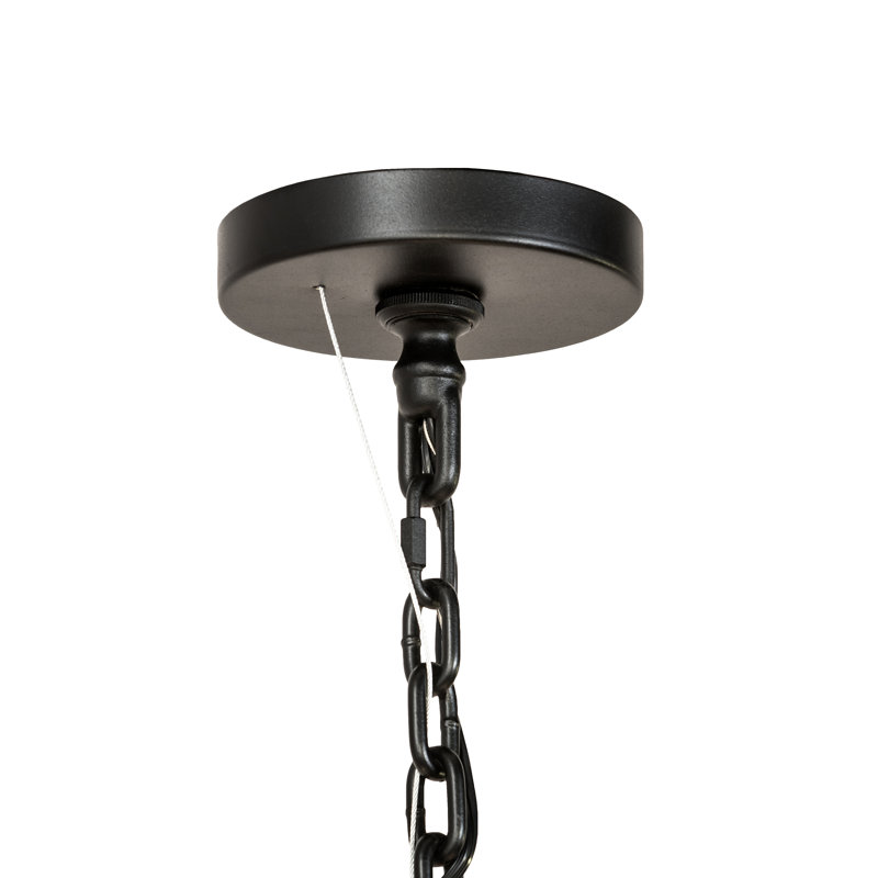 Lustre empire géométrique 12 lumières Ausma
