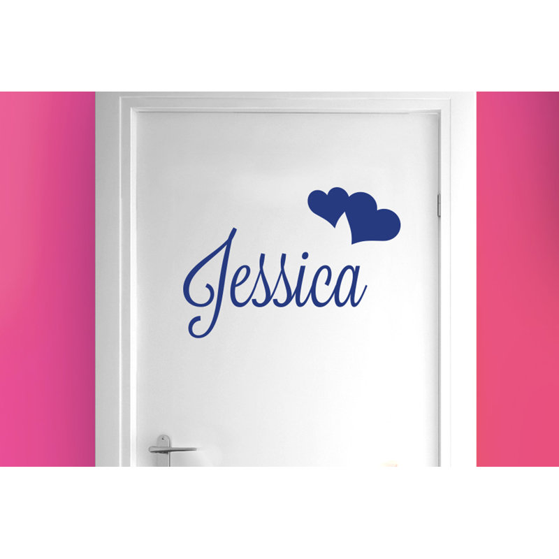 Wall Decal, Dark Blue, Yes