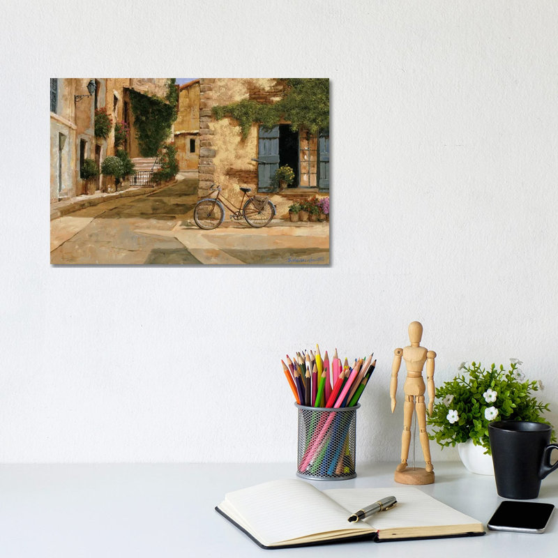 La Livraison by Gilles Archambault - Wrapped Canvas Painting, 20.32 cm H x 30.48 cm W