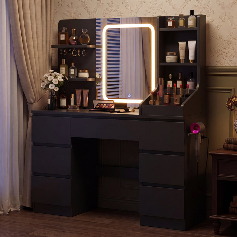 Dressing Table, Black