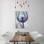 Aubergine Textiles 1 - Wrapped Canvas Print-2143439582
