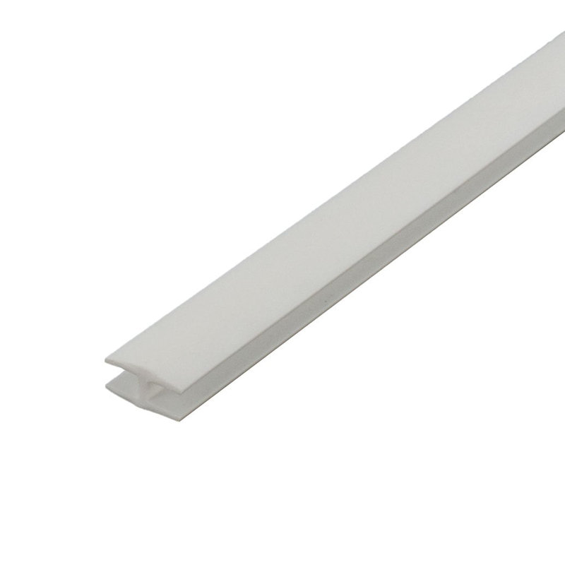Moulure de séparation en styrène 1/8 po | Paquet professionnel, Blanc