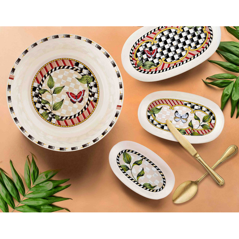 August Grove Thiel Salad Bowl