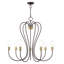 Lustre classique / traditionnel à 7 lumières de style bougie Rocha-1870532528