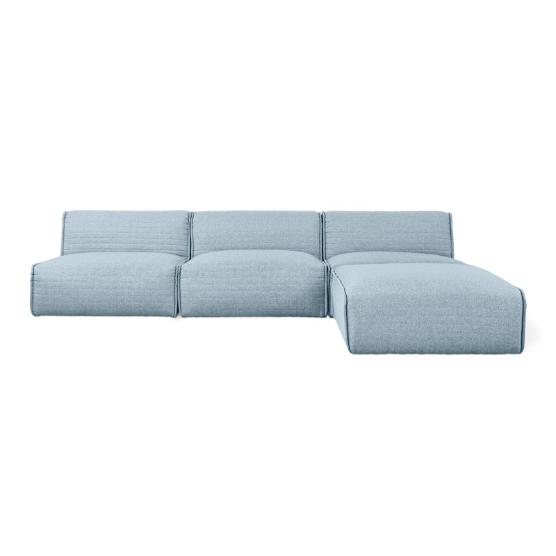 Canapé modulaire 4 pièces Nexus, Polyester Parlement Lake