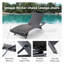 Chaise longue d'extérieur Tabatha