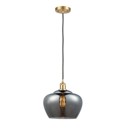 Mini-luminaire suspendu 1 lumière à cordon 11 po Ballston Fenton