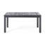 Table de salle à manger d'extérieur extensible en bois d'acacia, gris foncé-1956612450