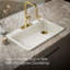 Riverby 33" L x 22" W Top Mount Single Bowl Kitchen Sink-18955571