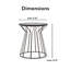 Table d'appoint Fleur Fleur