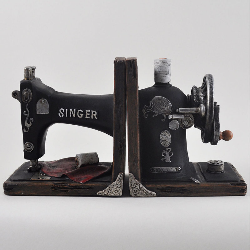 Traditional Resin Non-Skid Bookends
