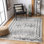 Canis Geometric Area Rug