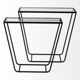 Glass Top Nesting Tables