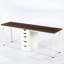 Bureau d'ordinateur, bureau pour deux personnes, bureau de travail