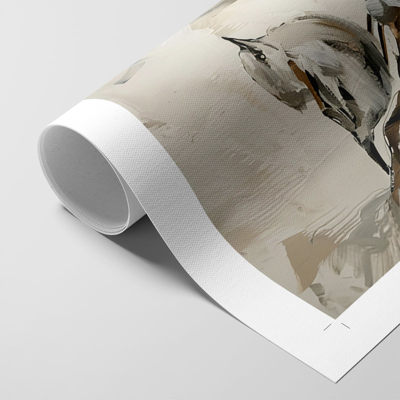ANIMAUX Series XLVII - Impression sur toile seulement - NON CADRE, H 48 po x l 32 po
