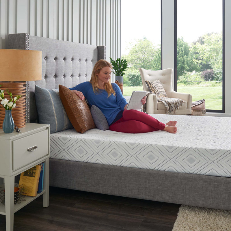 Sealy Cool 8" Firm Memory Foam Mattress, King