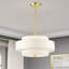 Lustre cylindrique à abat-jour Flaire 4-1010880157-1010880131