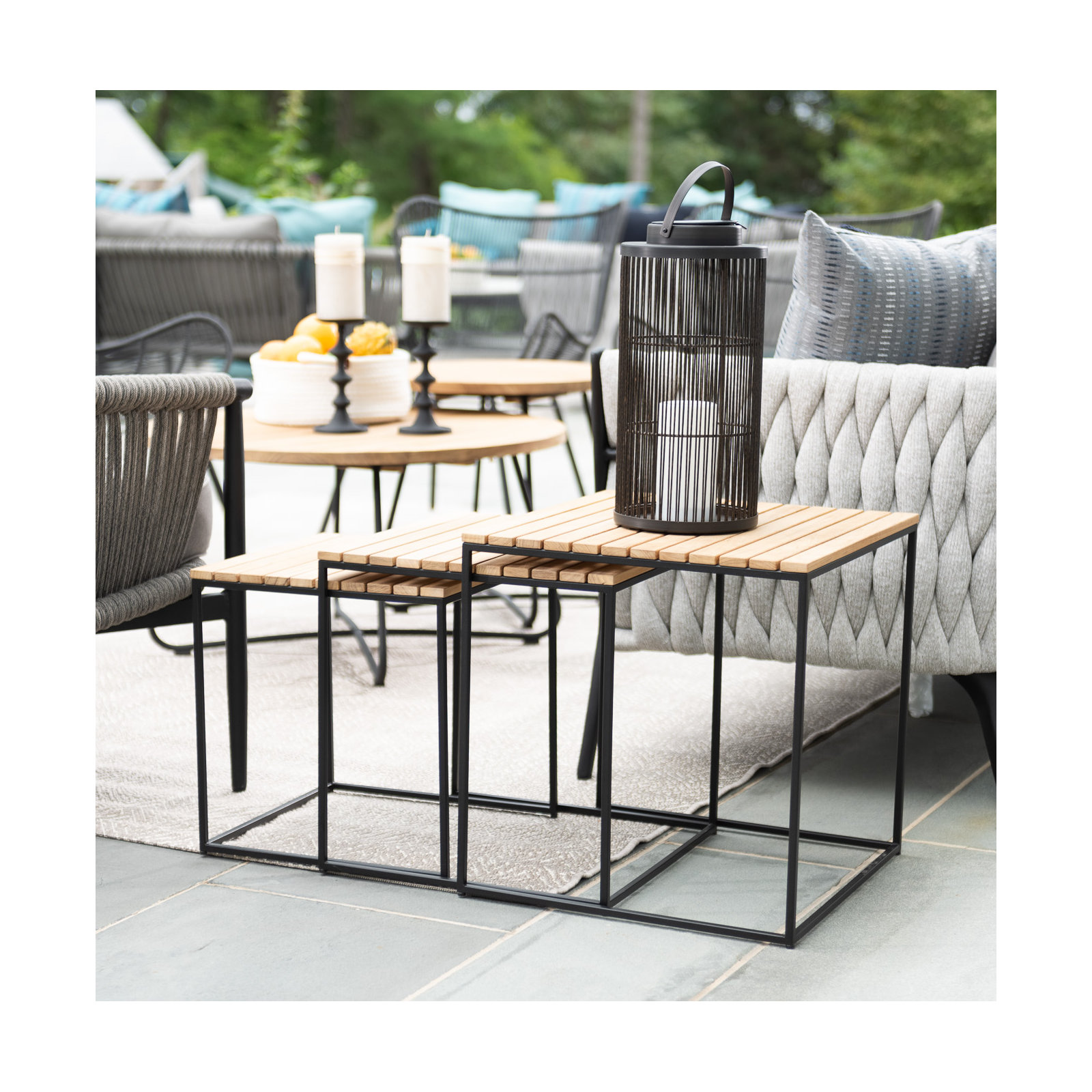 Sasha 17.8'' Outdoor Side Table