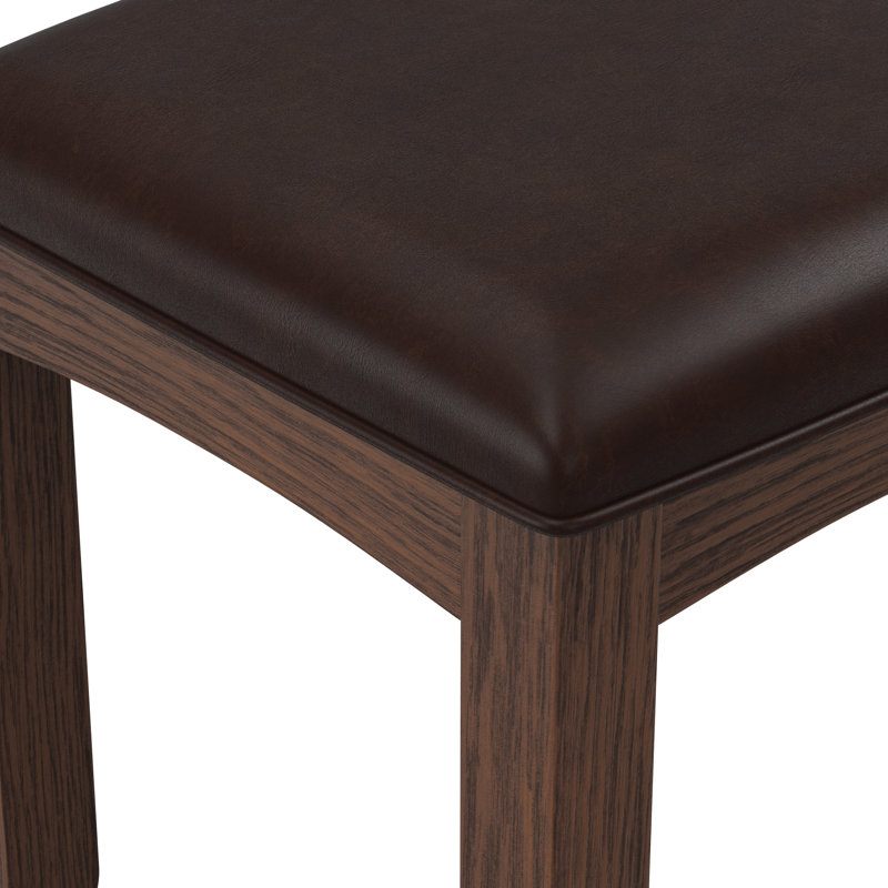 Moradian Solid Wood Accent Stool