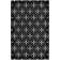 Nourison Essentials Black/Ivory Indoor/Outdoor Area Rug