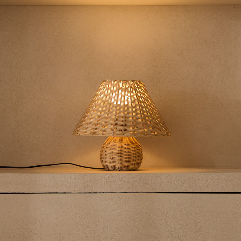 Rattan Handmade Bamboo Table Lamp