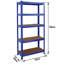 70cm W Metal Height -Adjustable Shelving Unit-20765537