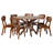 Boisy 6 - Person Pedestal Dining Set-394655897-394655902