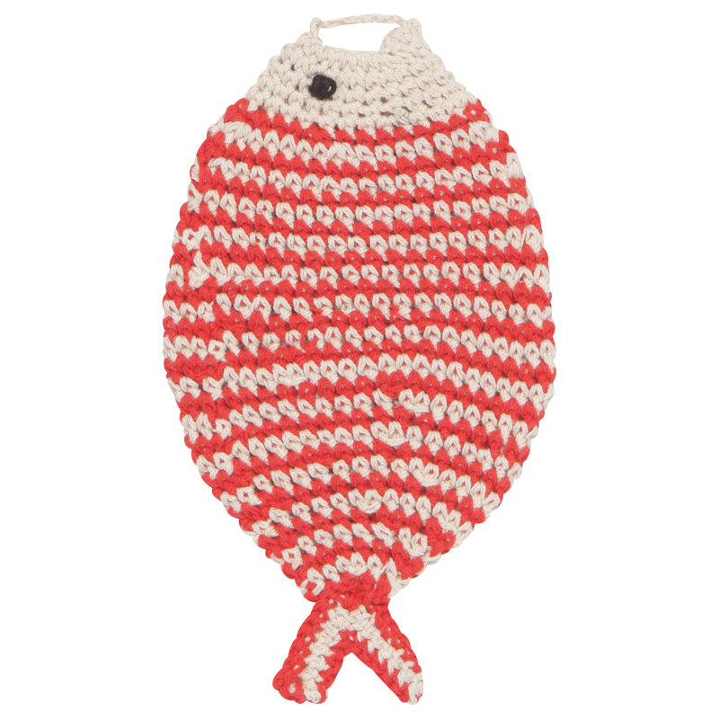Ensemble de serviettes pour thé 2 pièces tawashi little fish