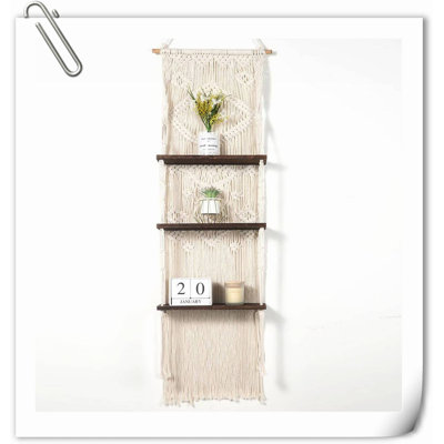 Tablette flottante en bois 3 pièces Rockton