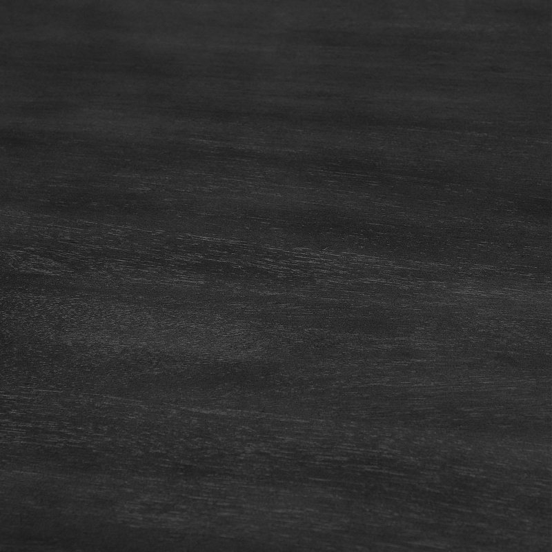 Korhonen 102-Inch Extendable Wooden Dining Table, Dark Oak