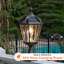 Montant de pilier solaire Royal Bulb - bronze patiné-918921004-918921002