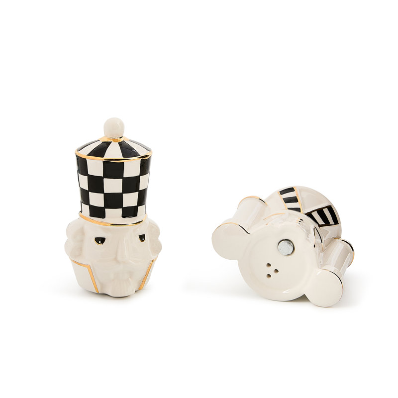 Courtly Noel Nutcracker Salt And Pepper Set