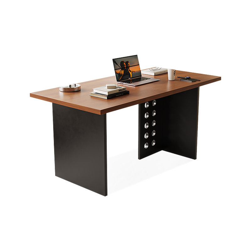 Walnut Rectangular Solid Wood desks, 29.53" H x 70.87" W x 31.5" D