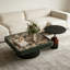 Ensemble de tables basses carrées d'inspiration italienne