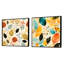 Mendham - Ensemble de 2 collages carrés floraux-102162046-102162050