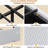 Queen-size Bed Frame With Storage Headboard And Two Large Drawers, Gaming Bed With Rgb Lighting And Charging Station, E-sports Style Bed, No Spring Mattress Required, White.-1679926040-1694404462