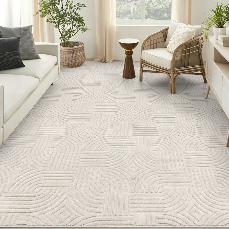 Machine Washable Non-Slip Oriental Area Rug, Rectangle 9' x 12'