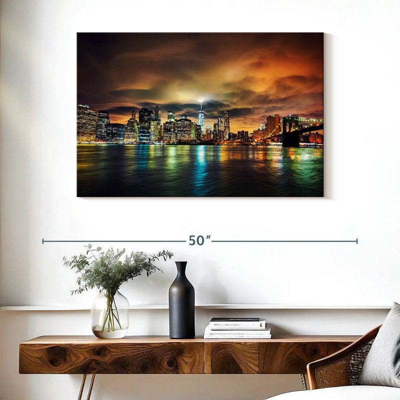 Ravi Stunning Manhattan, 26" H x 39" W