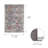 Rydal Oriental Area Rug with Vintage Faded Multicolor Grey/Red Rug-93838140